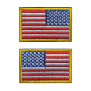 Left & Right American Flag Morale Patch (2 Pieces)