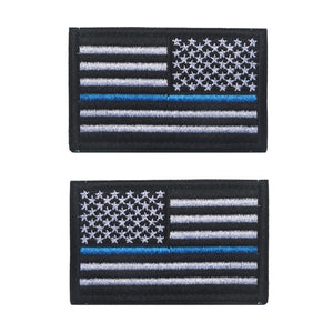 Left & Right American Flag Morale Patch (2 Pieces)