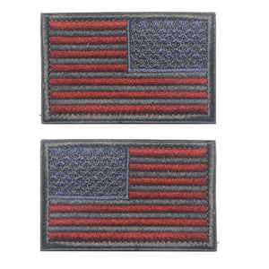 Left & Right American Flag Morale Patch (2 Pieces)