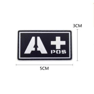 PVC Blood Type Patch