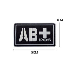 PVC Blood Type Patch