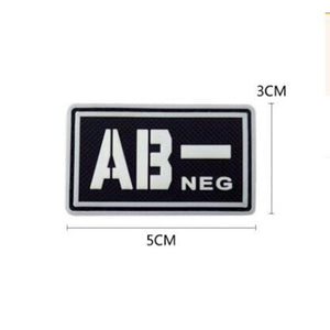 PVC Blood Type Patch