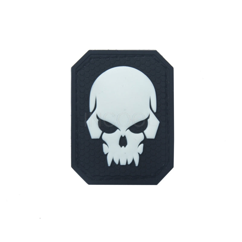 Skull PVC Morale Patch