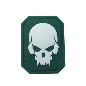 Skull PVC Morale Patch