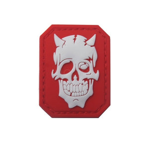 Skull PVC Morale Patch