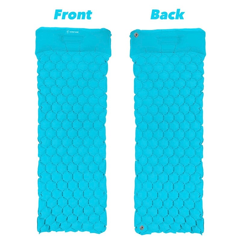 Inflatable Camping Sleep Pad With Pillow