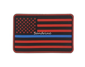 Assorted PVC US Flag Moral Patches