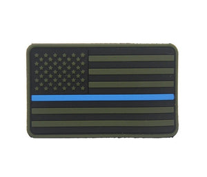 Assorted PVC US Flag Moral Patches