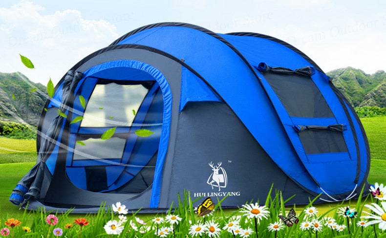 Family-Size Waterproof Pop Tent