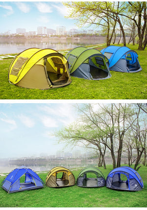 Family-Size Waterproof Pop Tent