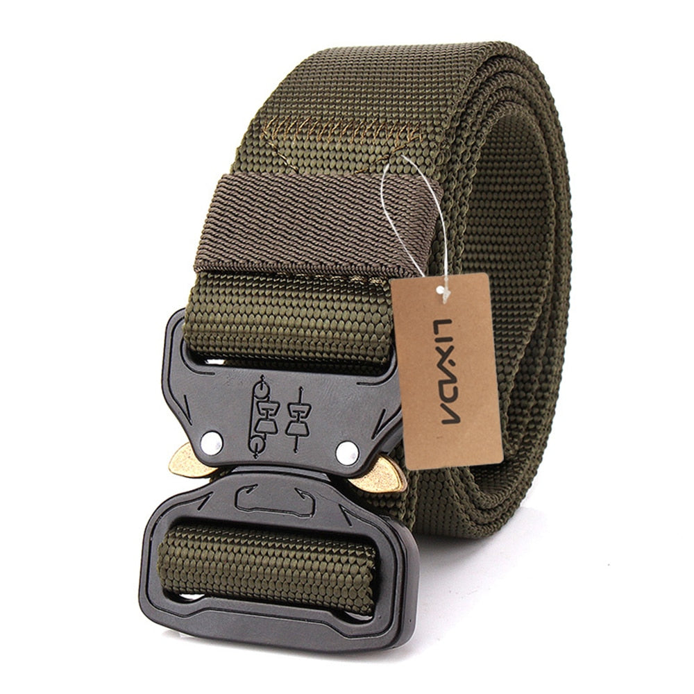 Heavy Duty Adjustable Tactical Waist Belt (3 Colors & 3 Styles)