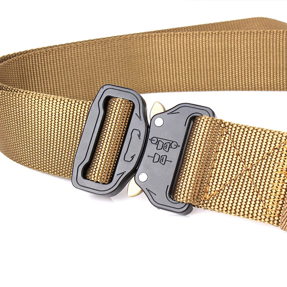 Heavy Duty Adjustable Tactical Waist Belt (3 Colors & 3 Styles)