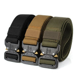 Heavy Duty Adjustable Tactical Waist Belt (3 Colors & 3 Styles)