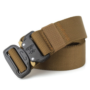 Heavy Duty Adjustable Tactical Waist Belt (3 Colors & 3 Styles)