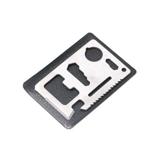 Stainless Steel Survival Multi-Tool Card