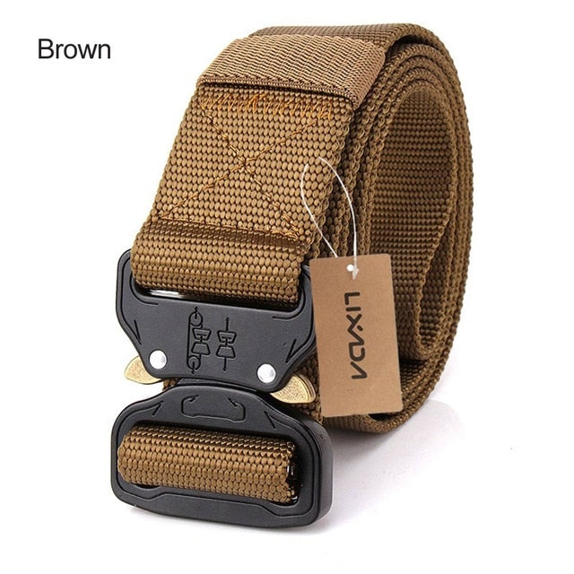 Heavy Duty Adjustable Tactical Waist Belt (3 Colors & 3 Styles)