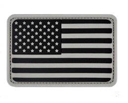 Assorted PVC National Flag Morale Patches