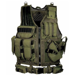 Adjustable Multipocket Combat Vest