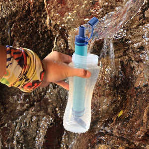 Outdoor Water Purifier Camping Hiking Emergency Life Survival Portable Purifier Water Filter YS-BUY