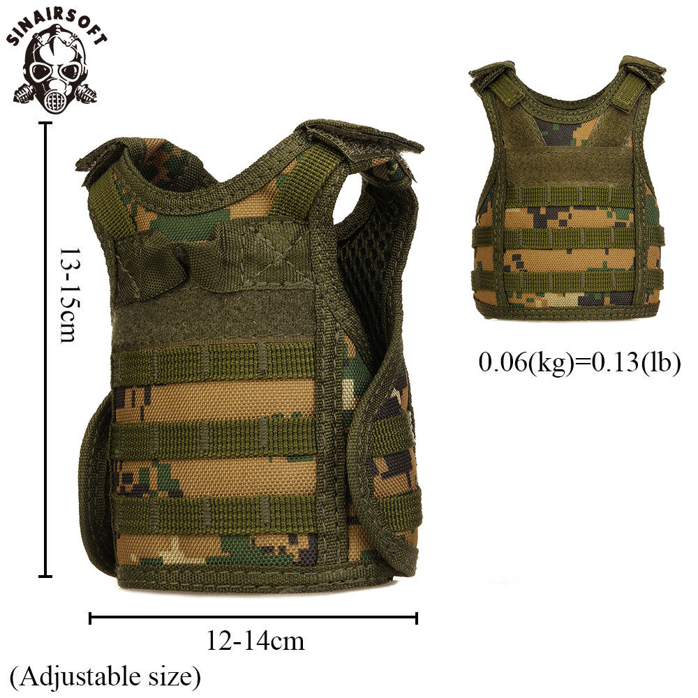 Mini MOLLE Vest Beer Koozie