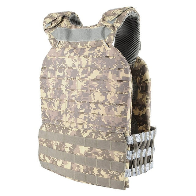 Adjustable Tactical Plate Carrier MOLLE Vest