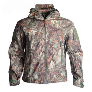 Softshell Water Resistant Tactical Jacket