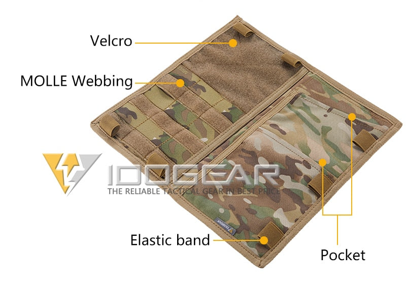 Tactical MOLLE Vehicle Sun Visor Organizer