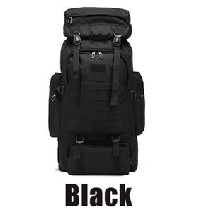 Waterproof 80L Military MOLLE Hiking Backpack