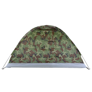 Ultralight Camouflage Two-Person Camping Tent With Carry Bag