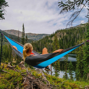 Portable Two-Person Camp Hammock