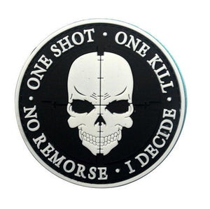 'One Shot - One Kill' PVC Morale Patch