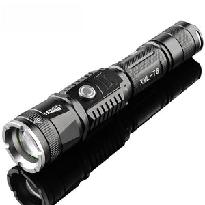 Tactical Multi-Mode LED Powerbank Flashlight