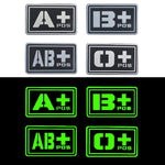 PVC Blood Type Patch