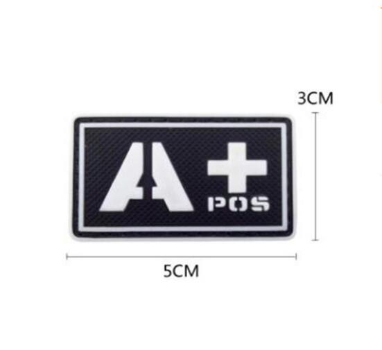 PVC Blood Type Patc